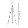3 Leads Flower Pot Chain Secure Flexibility Hanging Flower Basket Birdcages Hanger for Balcony Garden Home Yard Flower Pots