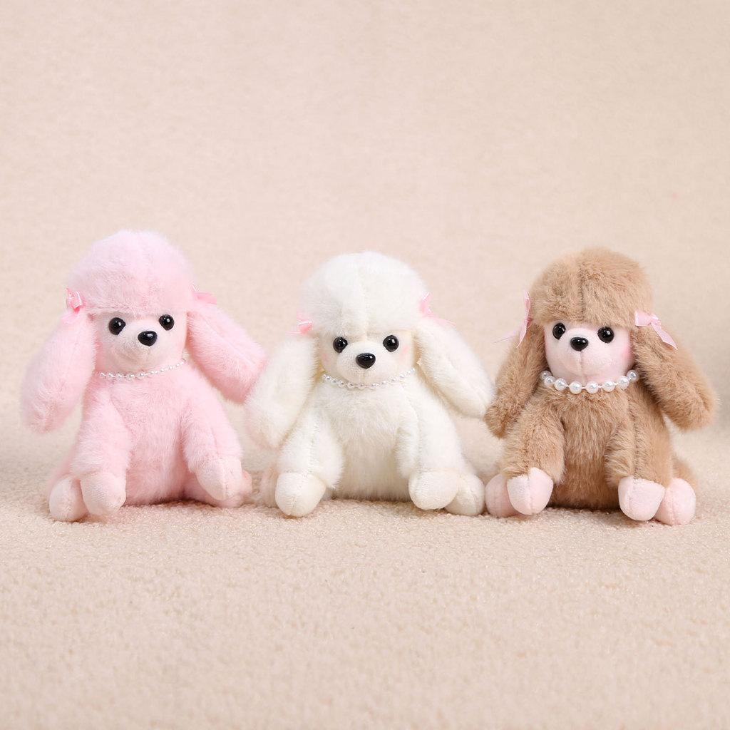 Animal Plush Doll Keychain With Soft Filling For Kids Bag Decoration And Presents