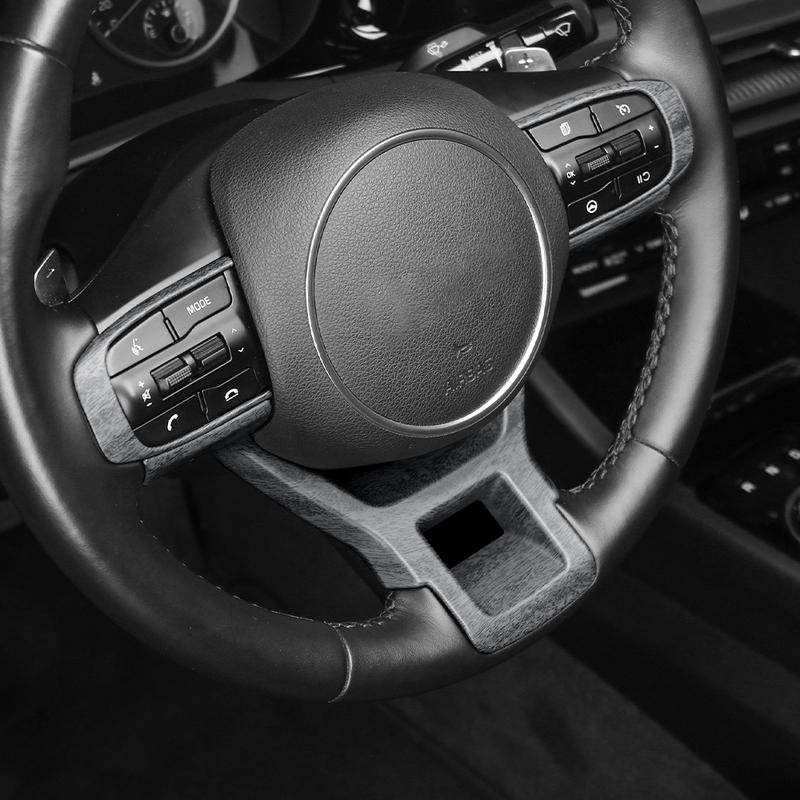 Car Steering Wheel Button Cover Frame In ABS Plastic Suitable for Kia Sportage NQ5 -2025 Interior Accessories