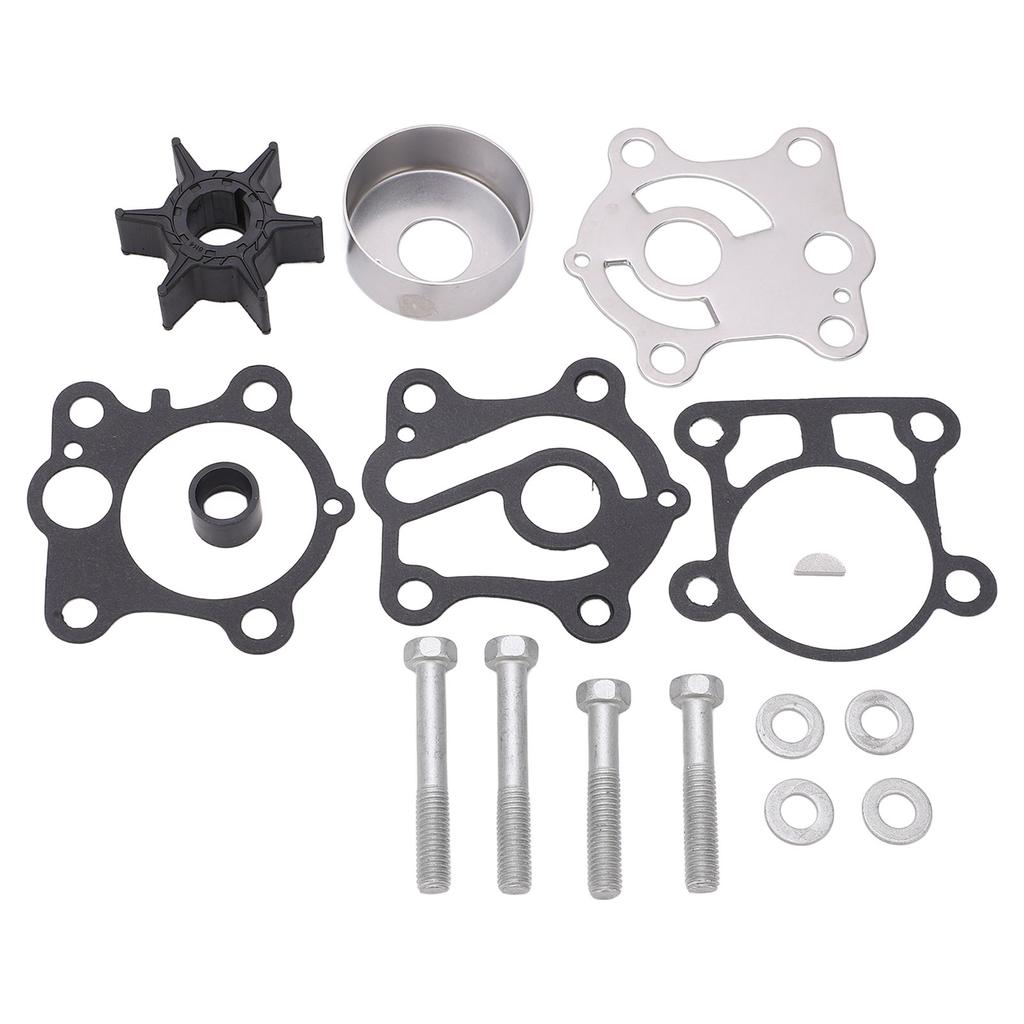 16pcs Water Pump Impeller Repair Kit 6H4 W0078 00 for 40HP to 50HP 2 Stroke Outboard