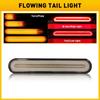 28 LED Flowing Reverse Stop Brake Turn Signal Tail Rear Light Truck Trailer RV