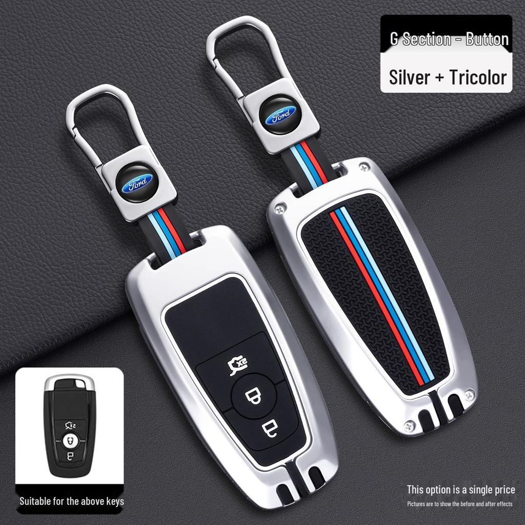 Compatible Key Case Shell for Ford: Mondeo, Focus, Edge, Escort, Equator, Explorer, Mustang, EcoSport