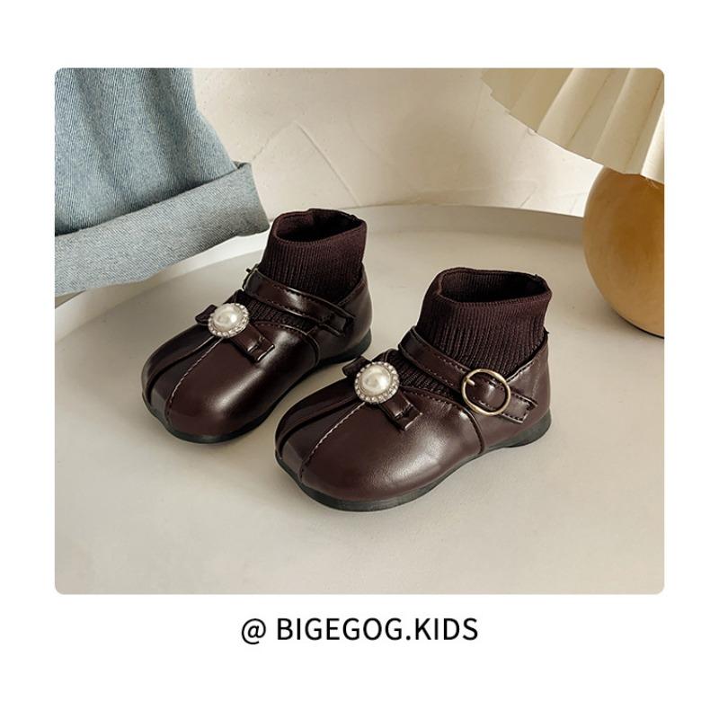 Baby Girl Fleece Lined Princess Ankle Boots Toddler Walker Shoes
