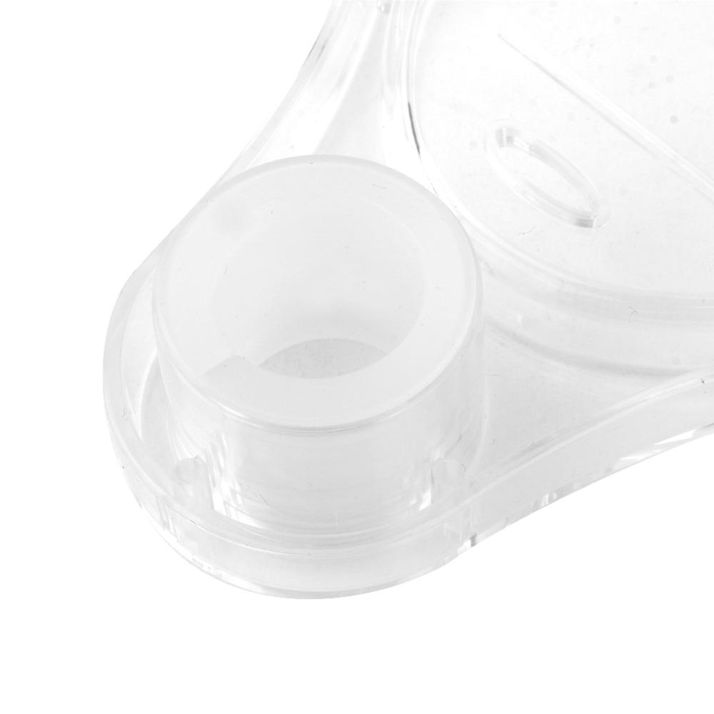 2 Pack Oval Shape Soap Holder Plastic Soap Storage Tray Easy Install Soap Rack  Shower Rail