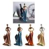Modern Beauty Figurine Wine Bottle Holders Storage Rack Table Statues Figurines Sculptures Decorative Home Ornaments Resin Craft