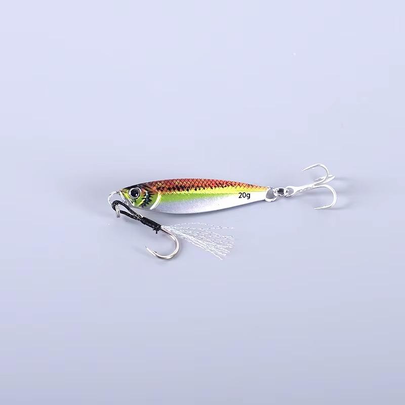 

Japen Metal Cast Jig Spoon 7/10/15g Shore Casting Jigging Fish Sea Bass Fishing Lure Artificial Bait Tackle 7g оранжевый