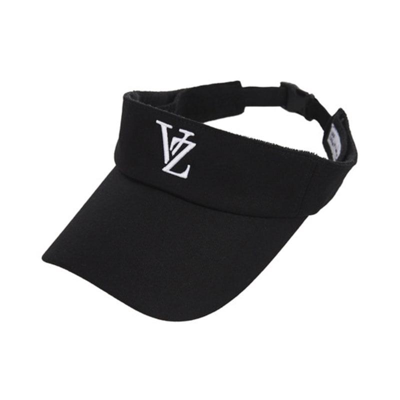VARZAR 3D Monogram Logo Overfit Sun Cap Black