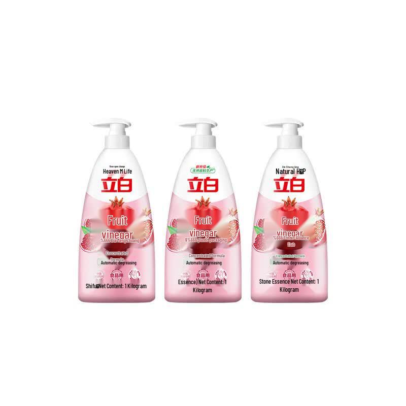 Liby Pomegranate Fruit Vinegar Dish Soap (3x1000g)