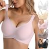 French Seamless Bra Jelly Soft Support Plus Size Women Underwear