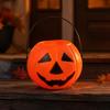Feiertagsdekoration Requisiten 1/2/3 Stück Halloween Kürbis Süßigkeiten Eimer, Süßes oder Saures Halter Korb, Korb Jack-O-Lantern Süße Snack Eimer mit