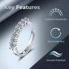 Copper Ring Classics Zircon For Women Luxury Shining Beautiful Ring Fashion Wedding Party Women Jewelry Branch