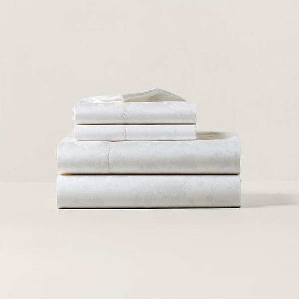 Ralph Lauren Organic Cotton Bethany Jacquard Sheet Hmrlbedhr223026250