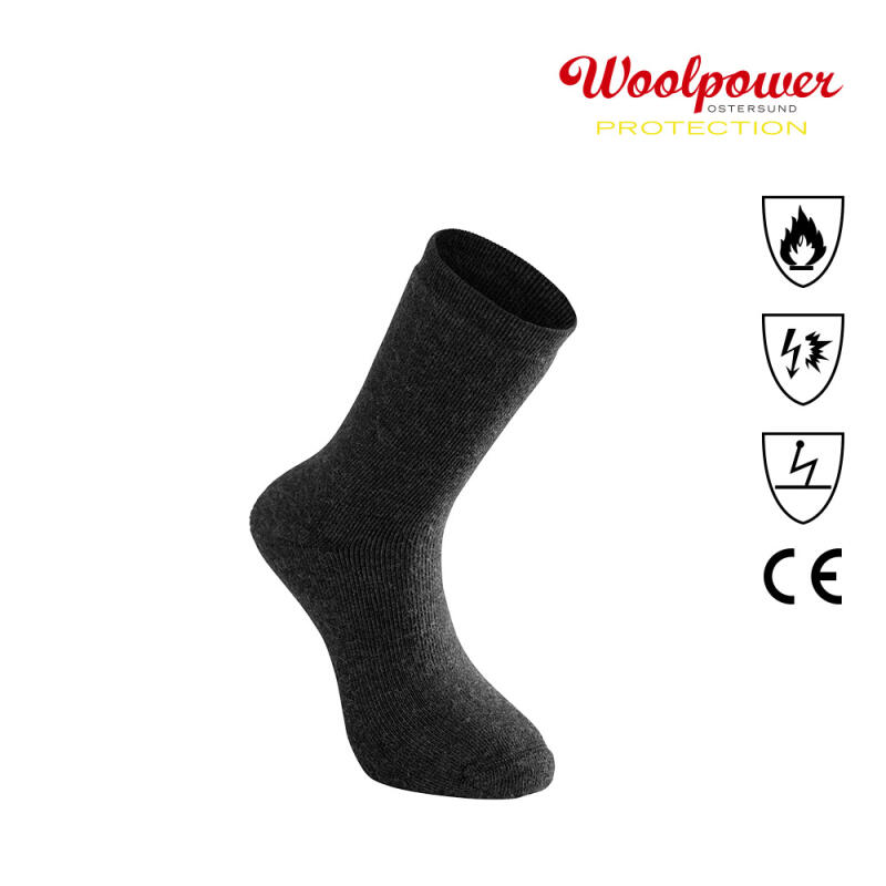 [WOOLPOWER] Sock Protection 400 (8434) dark gray