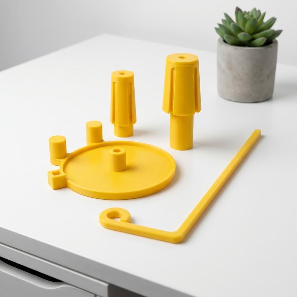 3D Printing Vertical Large Spool Holder Compatible Home Sewing Machines Sewing Machines Threader Stable Thread Spool Feeder