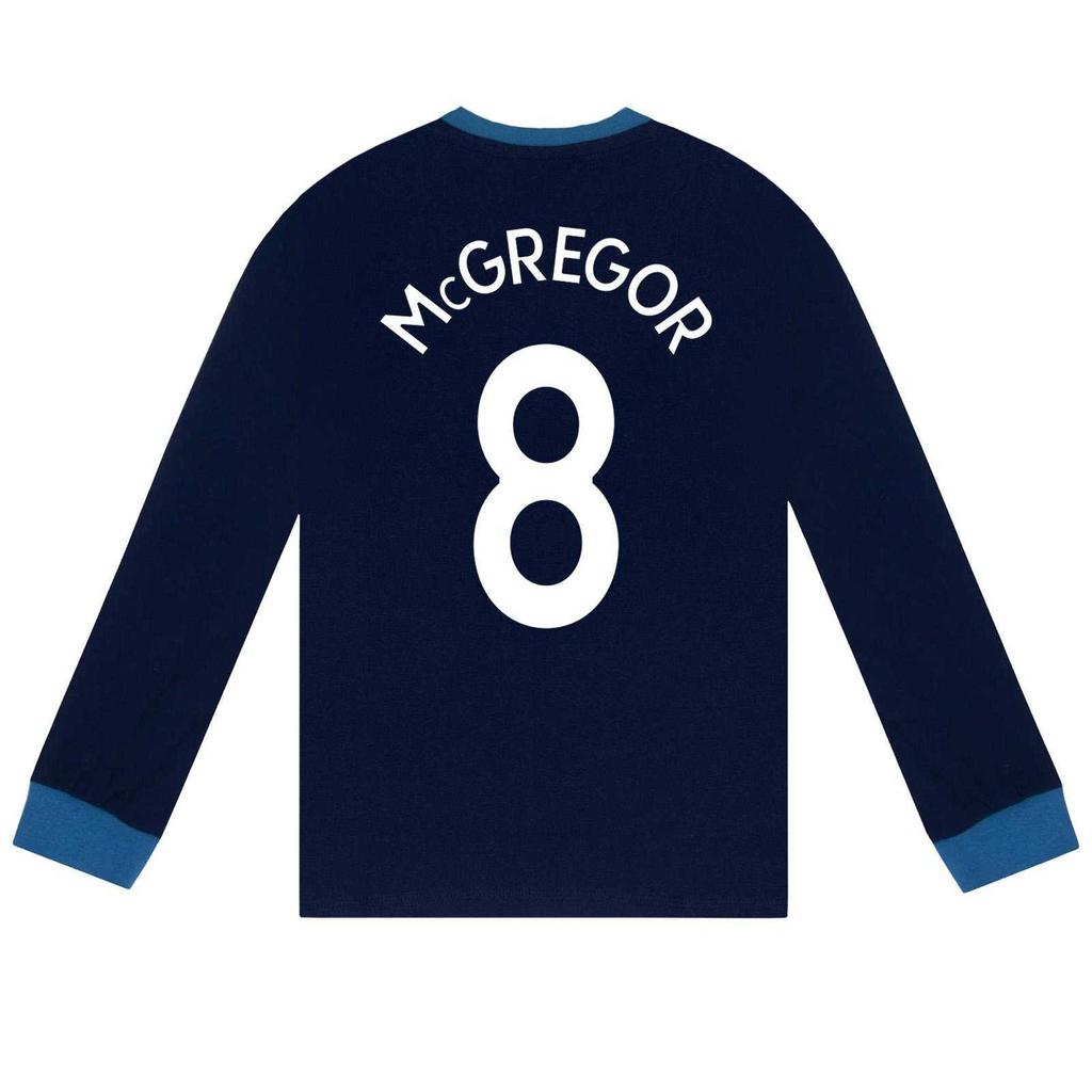 Scottish FA Boys McGregor 8 Sublimation Long Pyjama Set