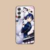 Fatal Fury Hotaru Futaba Phone Case for Samsung Galaxy S26 S25 S24 S23 S22 S21 S20 Note20 Plus FE Ultra Colorful Cover Luxury