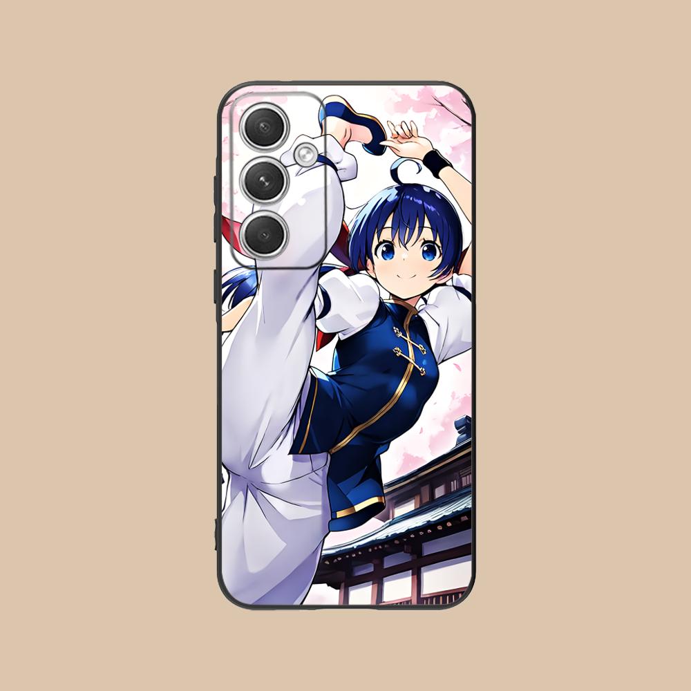 Fatal Fury Hotaru Futaba Phone Case for Samsung Galaxy S26 S25 S24 S23 S22 S21 S20 Note20 Plus FE Ultra Colorful Cover Luxury