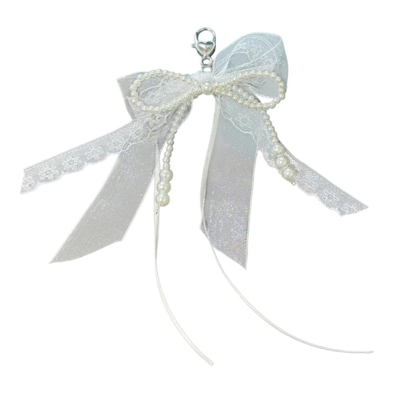 A52E Lovely Heart Shaped Ring Elegant Bowknot Detail Perfect Present Choice