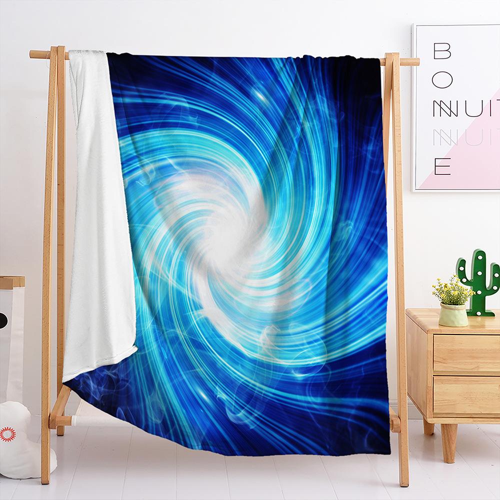 Blanket Flannel Blanket 3D Solid Graphics Geometric 3D Digital Printing Blanket Blanket