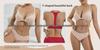 Großgrößen Frontverschluss Damen-Dessous-Set mit schönem Bügel-BH am Rücken