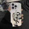 Case for Xiaomi Note 14 12 13 11 10 Pro Plus 5G 10S 11S 12S Cross Pattern Bicolor Lion Phone Cover For Redmi 12 12C 13C 14C 4G