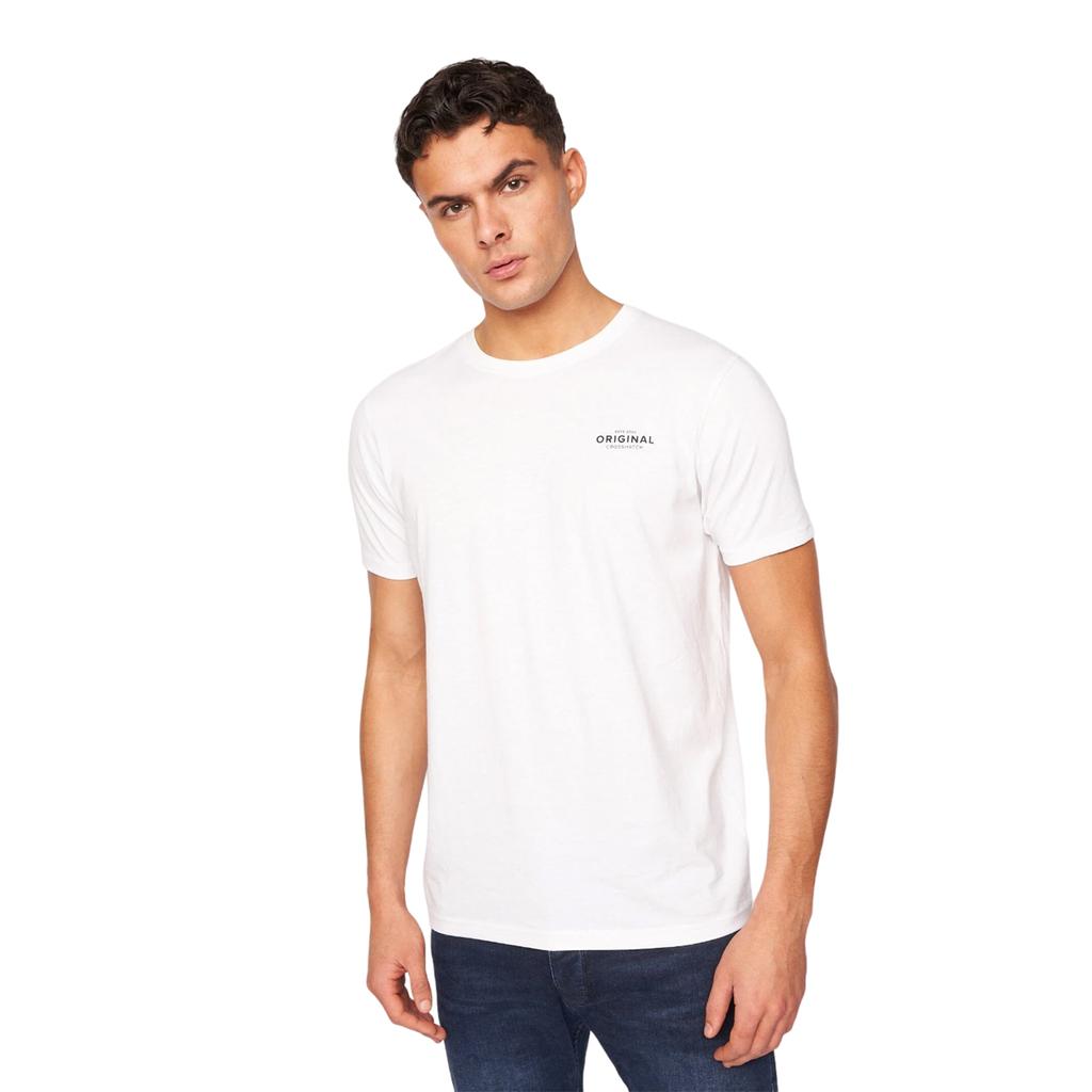 Crosshatch Mens Bailtee T-Shirt (Pack of 5)