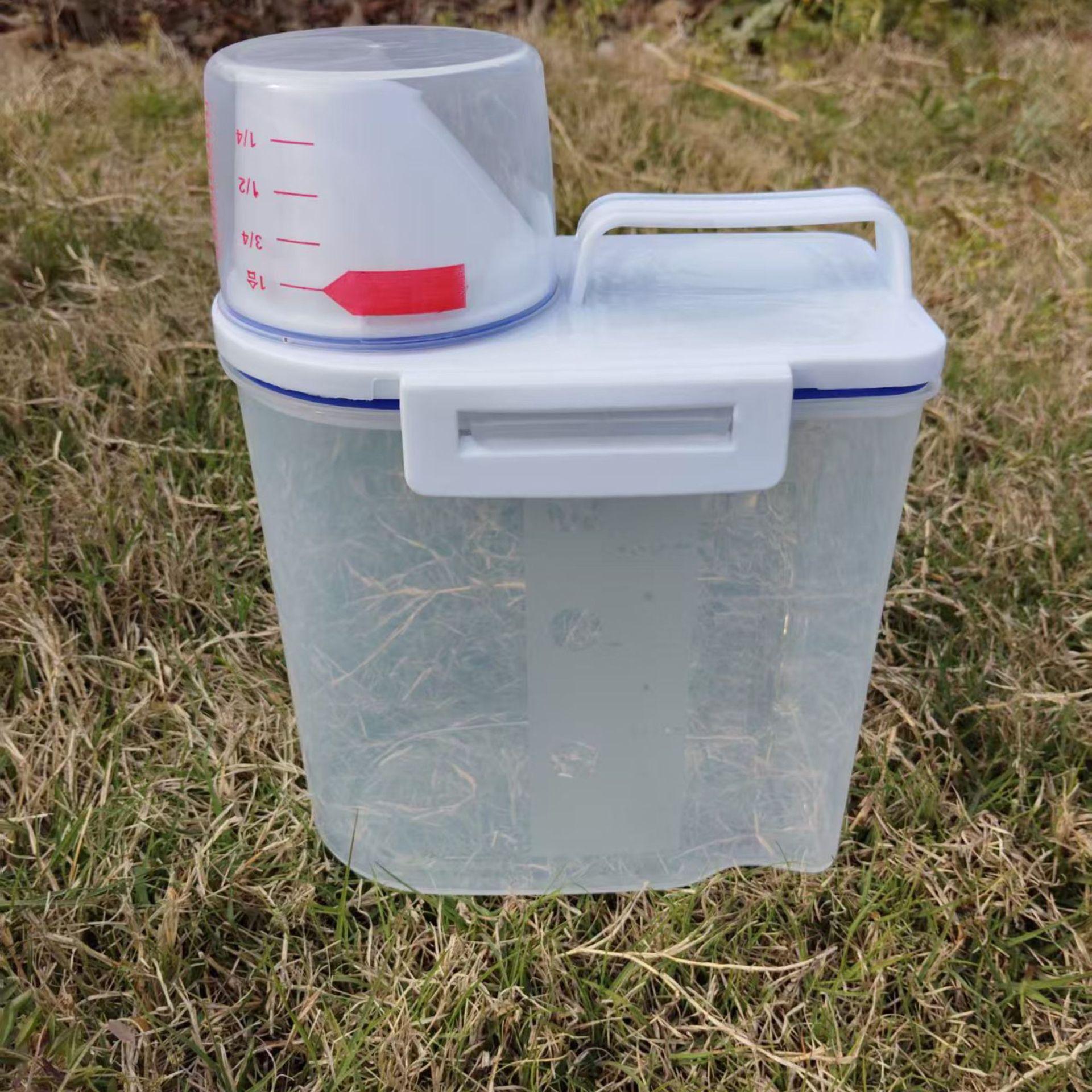 Moisture-Proof Snack & Grain Storage Box - Insect-Proof, Fresh-Keeping, Transparent Kitchen Container