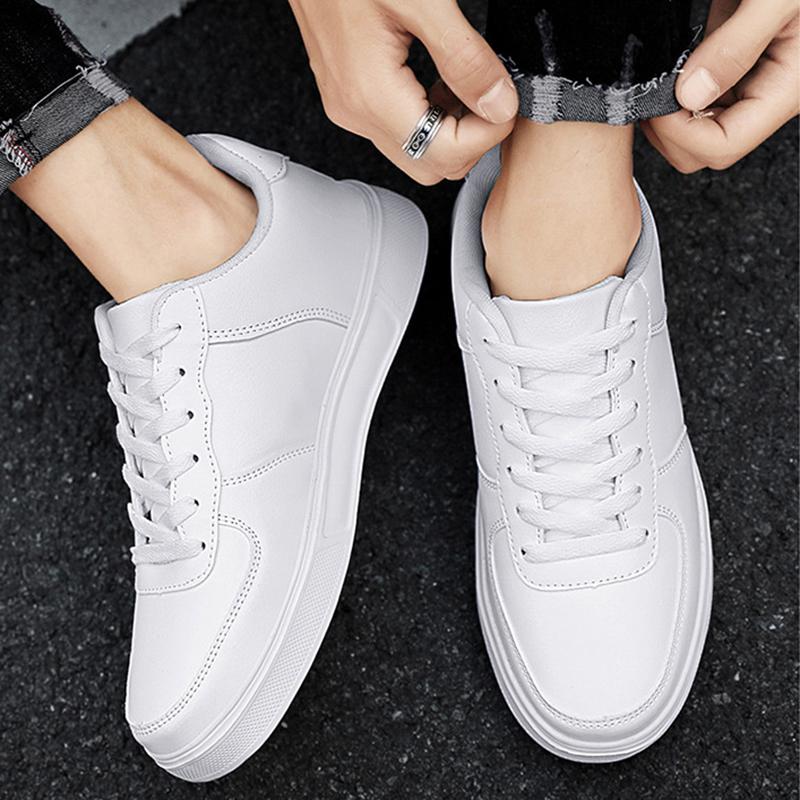 Men's Shoes Fashion Flat Trainers Black Sneakers Men Low Casual Sneakers Women