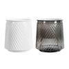 Self Watering Pots for Indoor Plants Small Plastic Planter Modern Wicking Flower Pot with Wick Rope And Reservoir for Violets Ocean
