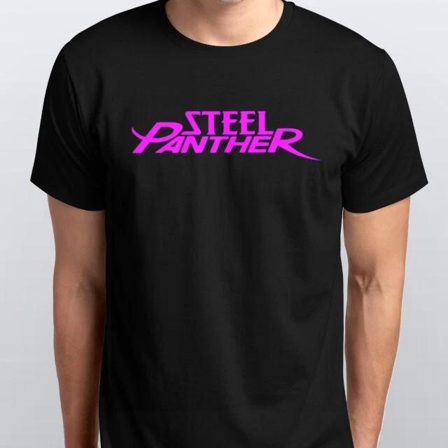 

STEEL PANTHER 100% Cotton T-shirt Mens Tees Top All sizes S M L XL XXL colours Black, White 4XL