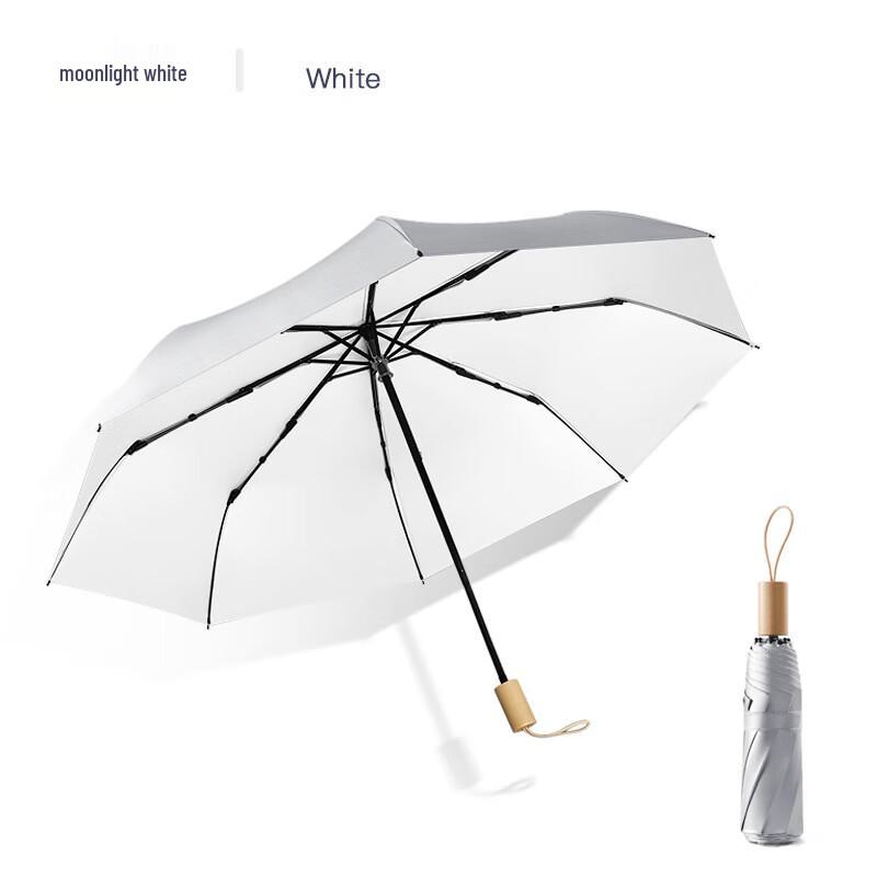 Nanqiao Titanium Silver UV Protection Folding Umbrella