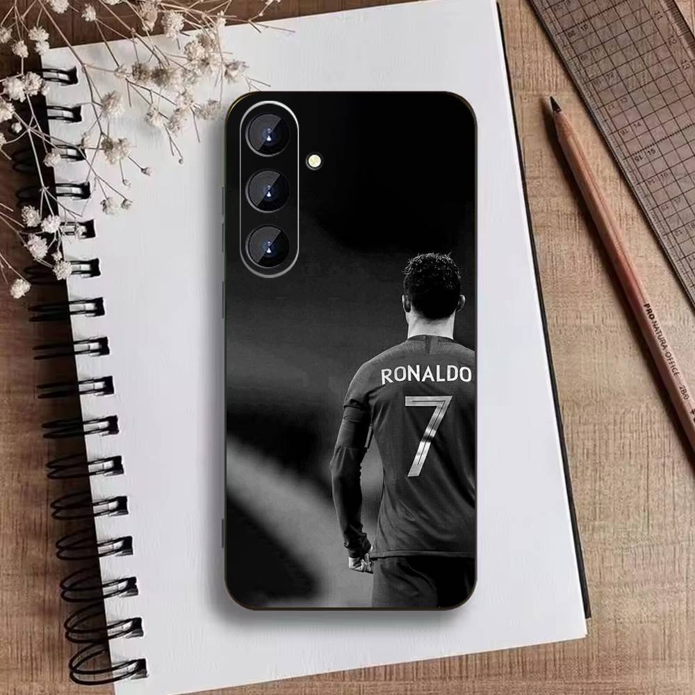 Player L-Ronaldo C-CR7 Phone Case For Samsung Galaxy A73,A72,A71,A70,A52,A51 Others Soft Black Cover