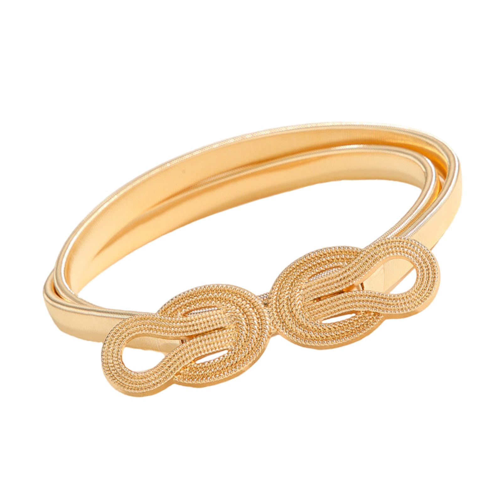 

Регулируемый эластичный пояс для женщин Эластичный пояс Элегантный пояс для различных случаев Удобная повседневная носка A