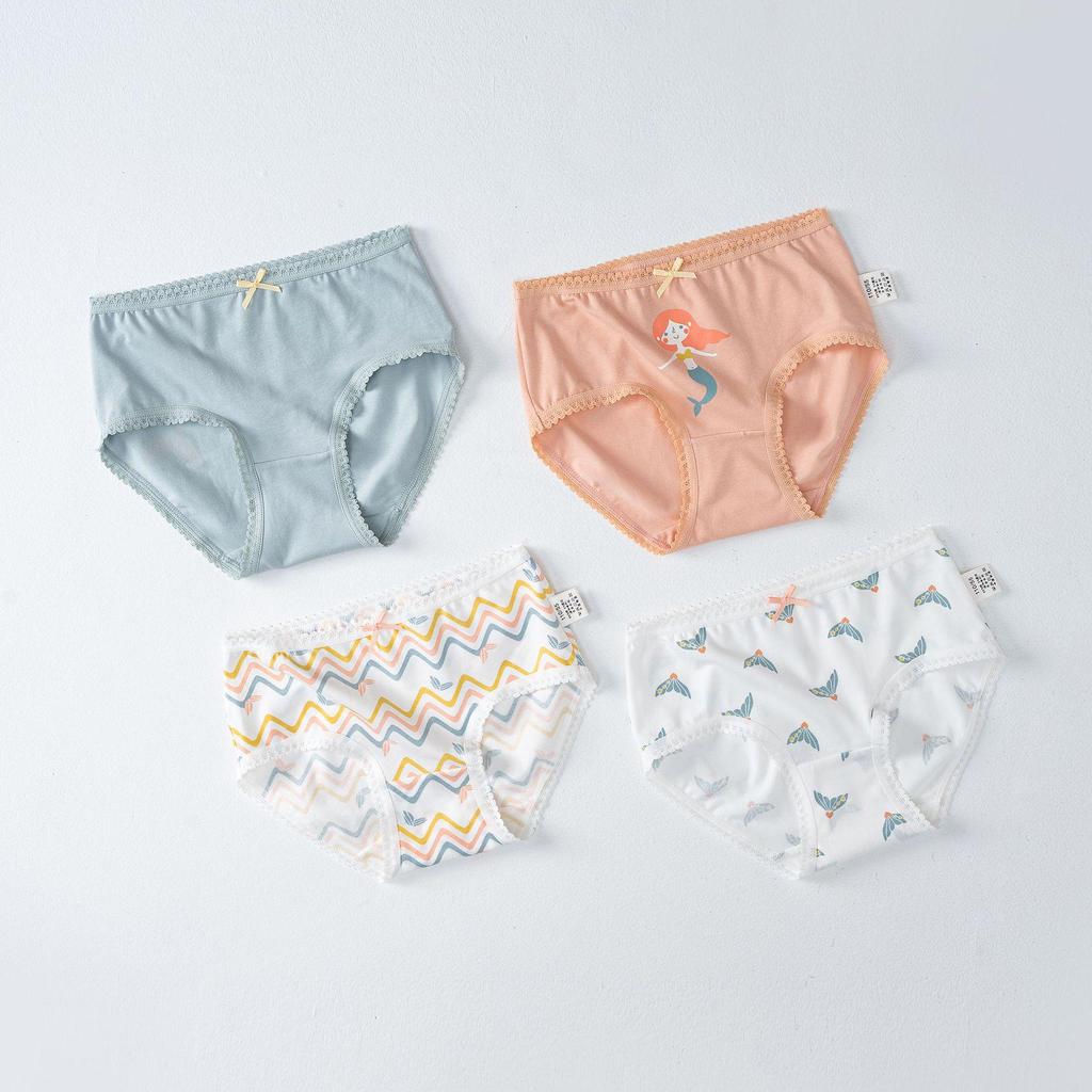 Girls' Custom Anti-Chafing Antibacterial Boxer Briefs & Triangle Shorts - 3 Pack