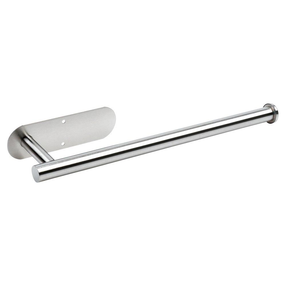 Wall-Mounted Self-Adhesive Paper Towel Holder, Screw-On Kitchen Hanger