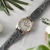 Solar Watch for Made In Japan Crocodile [LCREA] LC2001-GPCSA Women, (Genuine Leather/Sand Beige)