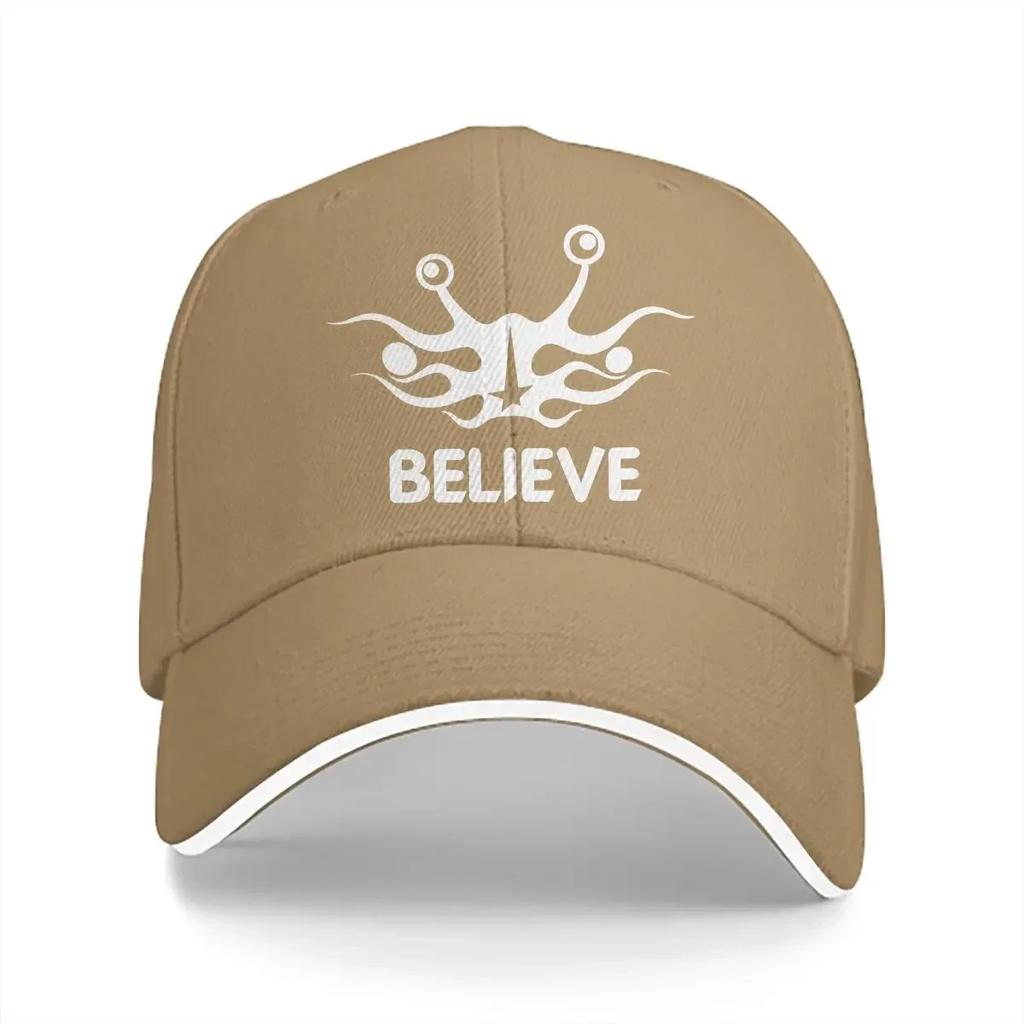Believe Into Baseball Cap Unisex Hats Women Visor Protection Snapback Flying Spaghetti Caps