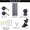 Flag Pole 6Ft Flag Pole Kit For House For Outdoor Garden Truck Use