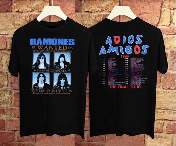 Ramones Adios Amigos The Final Tour Unisex T-Shirt M