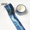 Painting Fragment Tape Washi Tape, Oil Decorative Masking Artist Patterns Adhesive Artistic for DIY Crafts, Junk Journal, Gift Wrapping, Scrapbooking