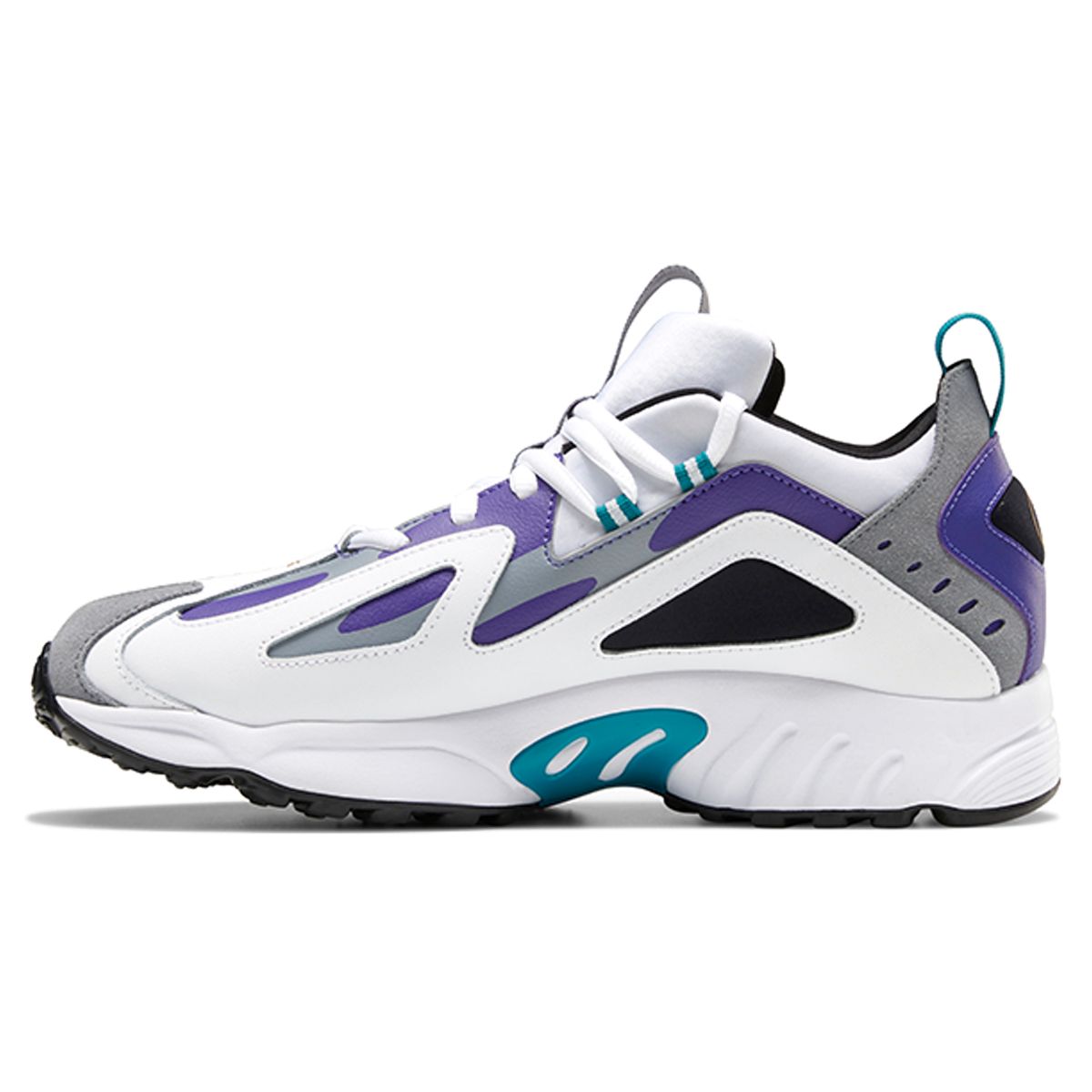 Reebok DMX Series 1200 Unisex White Team Purple Seaport Teal H01424