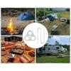 Adjustable Chain Campfire Tripod Pot Rack Stainless Steel Pot Rack Hanger  Bonfire Party