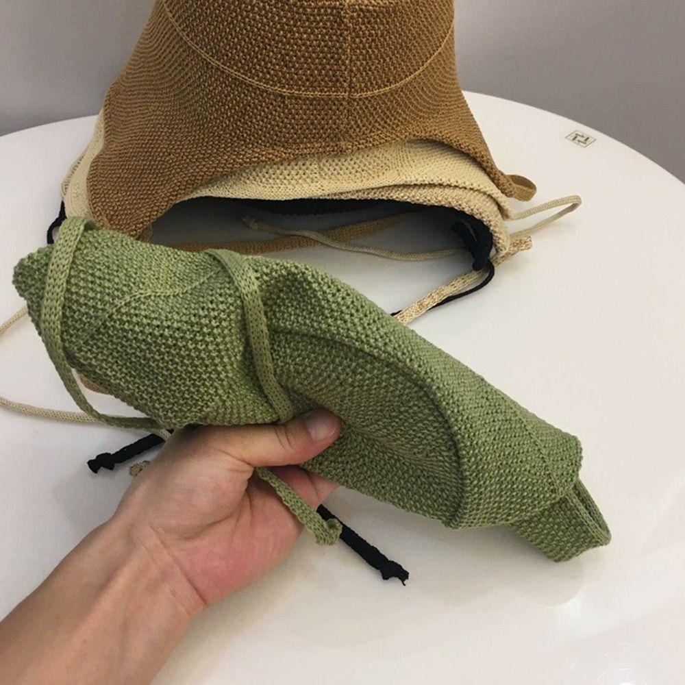 Sunshade Straw Hat Sunscreen Bucket Hat Basin Hats Sun Visor Hats Spring Summer Autumn