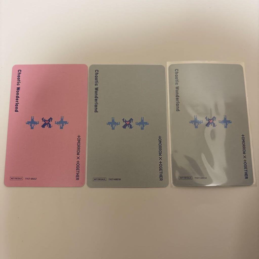 [USED] TXT Unit Photocard: Soobin, Yeonjun, Beomgyu, Taehyun