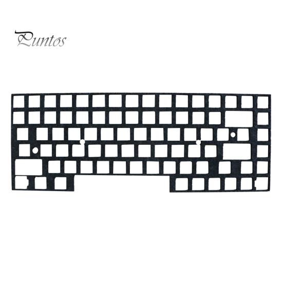 Cuscinetto in schiuma smorzante per tastiere silenziose, interruttori per tastiera, cuscinetto silenziatore per tastiera meccanica 60/84/87/96/104/660/980