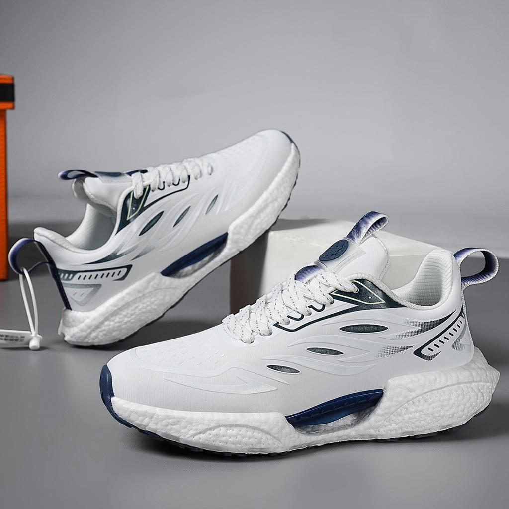 22 Spring New Large Size Sports Casual Couple Flame Shoes