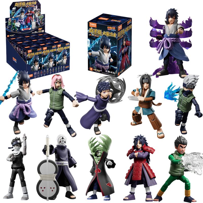 Blokees War 4. Auflage Bausteine Hatake Kakashi Uchiha Madara Uchiha Sasuke Actionfigur Sammlerstück Spielzeug