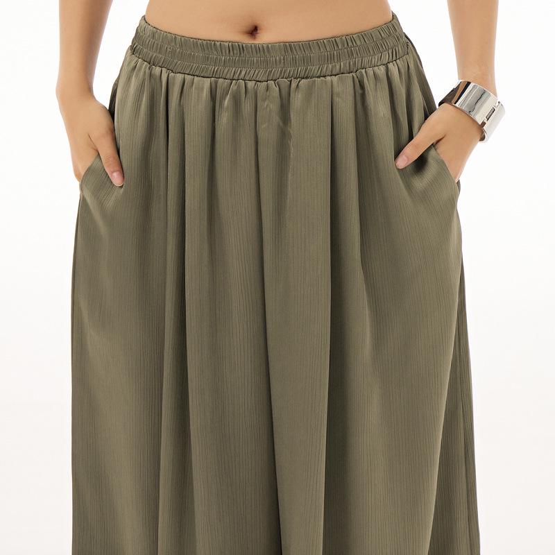 2026 Summer Hong Kong Style Yamamoto Casual Loose Wide-Leg Pants