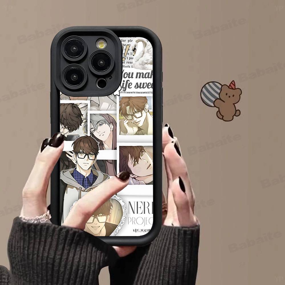 Nerd Project Bl Anime Phone Case For IPhone 17 16 Pro Max 15 14 Plus 11 12 13 Soft Shockproof Cover