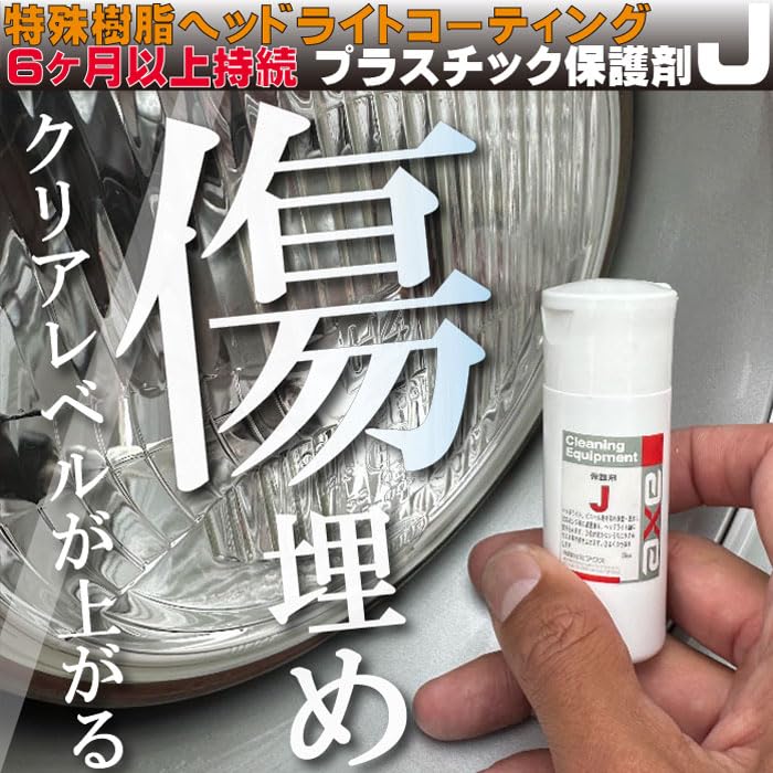 Powłoka na reflektory Ochrona plastiku Zapobiega Tylko samochód, J, 20cc, Żółknięcie,